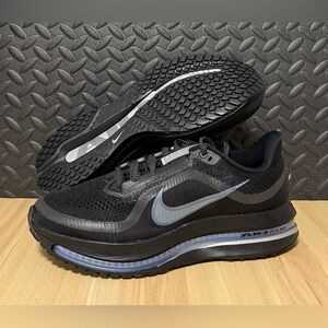 Nike Air Pegasus Premium Black Silver HQ2593-004 Womens Size 10.5 Mens Size 9